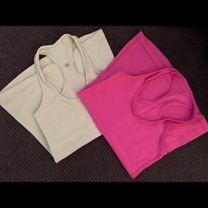 Lulu Lemon Racerback Tanktops
